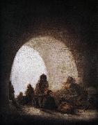 Francisco de Goya A Prison Scene France oil painting artist